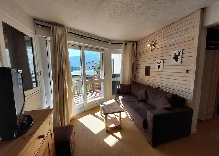 Апартаменты Pour 6 Aux Pieds Des Pistes Avec Animaux Acceptes - Fr-1-516-7 Ле дез Альп